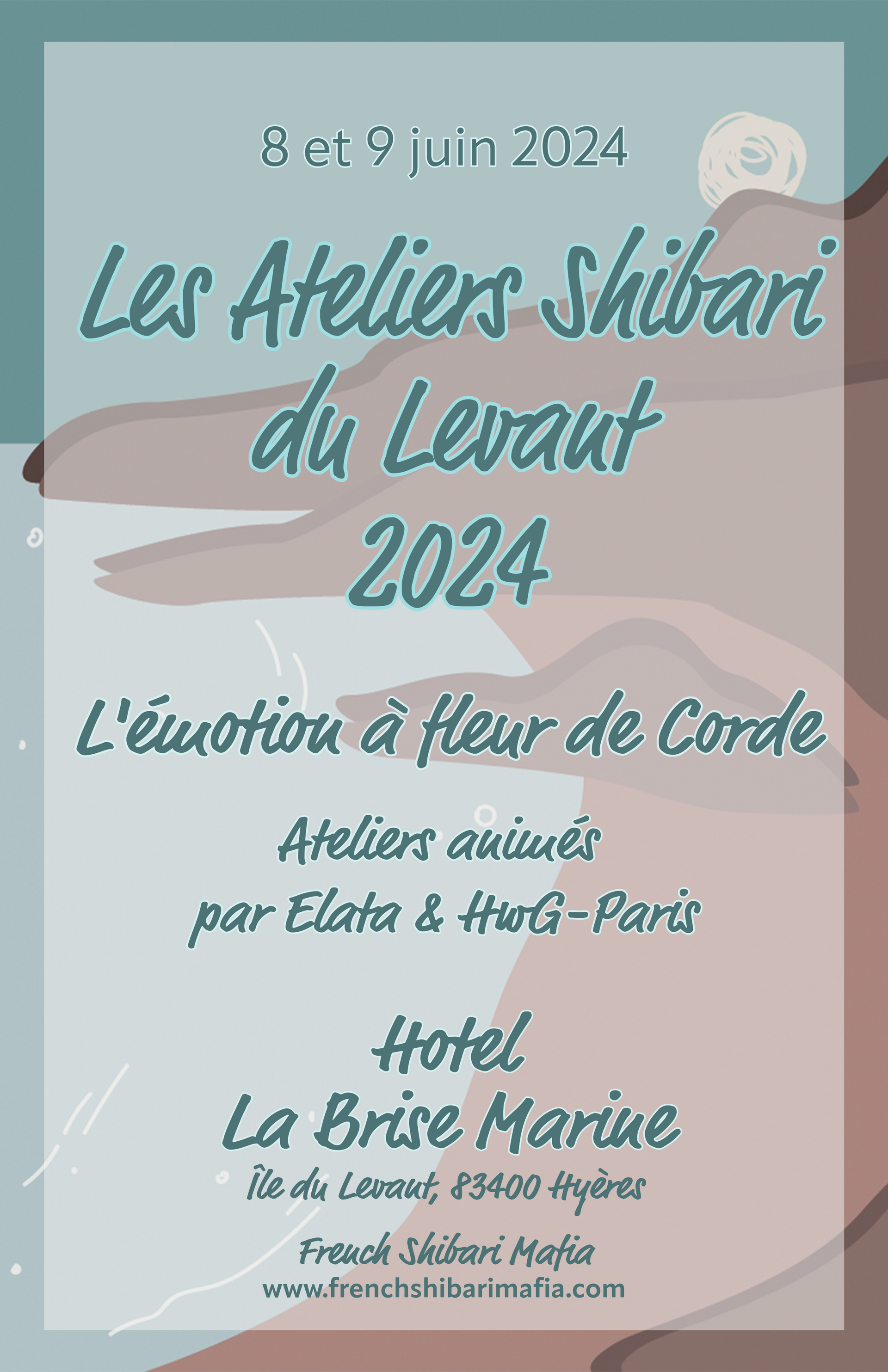 Les ateliers shbari du levant 8 et 9 juin 2024 avec HwG-Paris