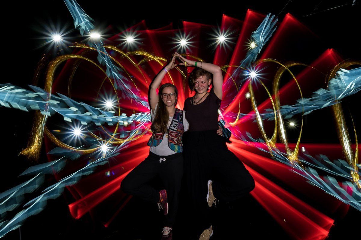 Lightpainting Photo Booth, Lightpainting Foto Box