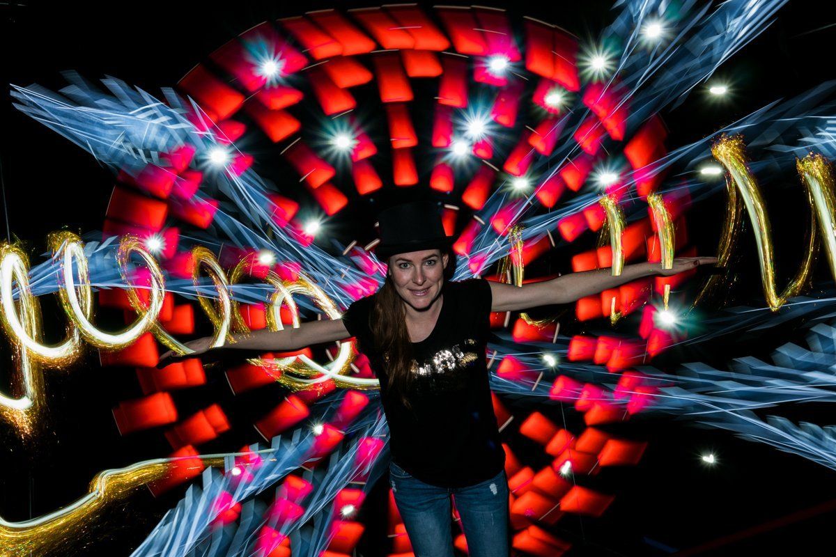 Lightpainting Photo Booth, Lightpainting Foto Box