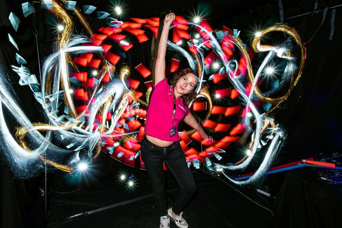 Lightpainting Photo Booth, Lightpainting Foto Box