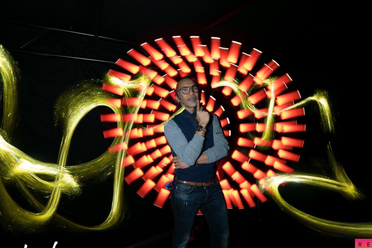 Lightpainting Photo Booth, Lightpainting Foto Box