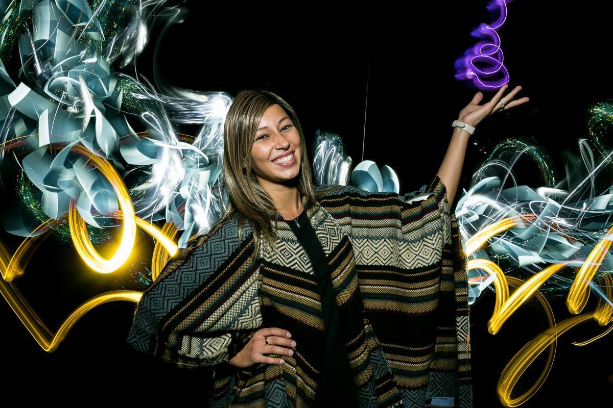 Lightpainting Photo Booth, Lightpainting Foto Box