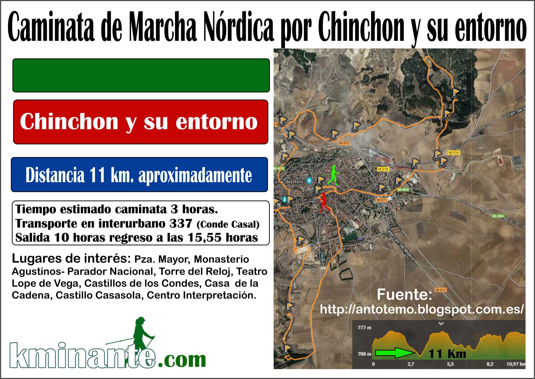 Marcha Nórdica por Chinchon