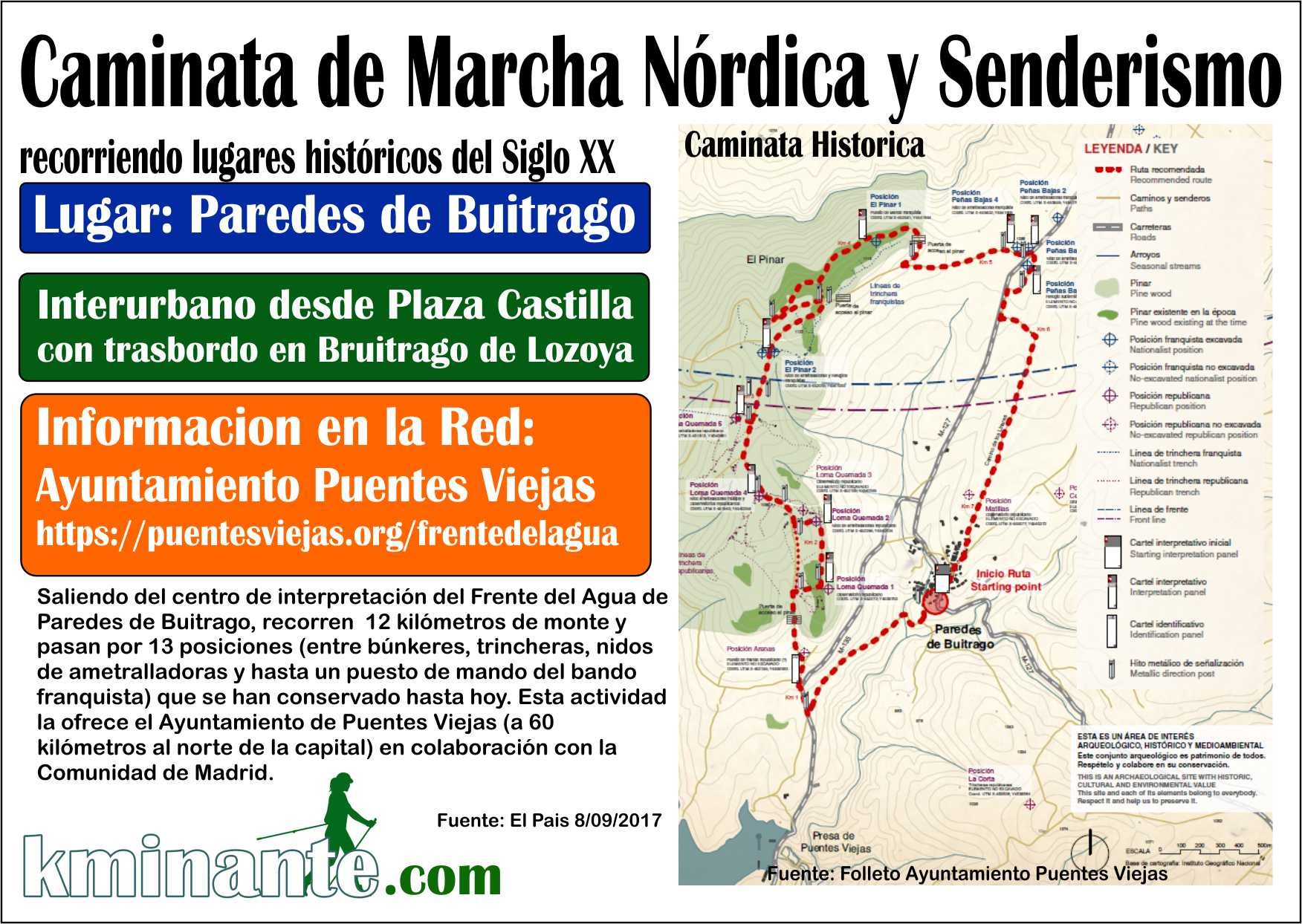 Marcha Nórdica por El Frente del Agua