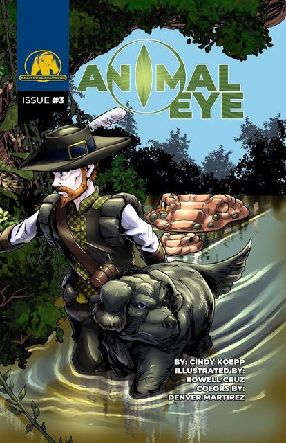 Animal Eye Comic Boook Issue 3 - Cover