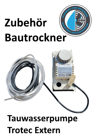 Zubehör für Bautrockner