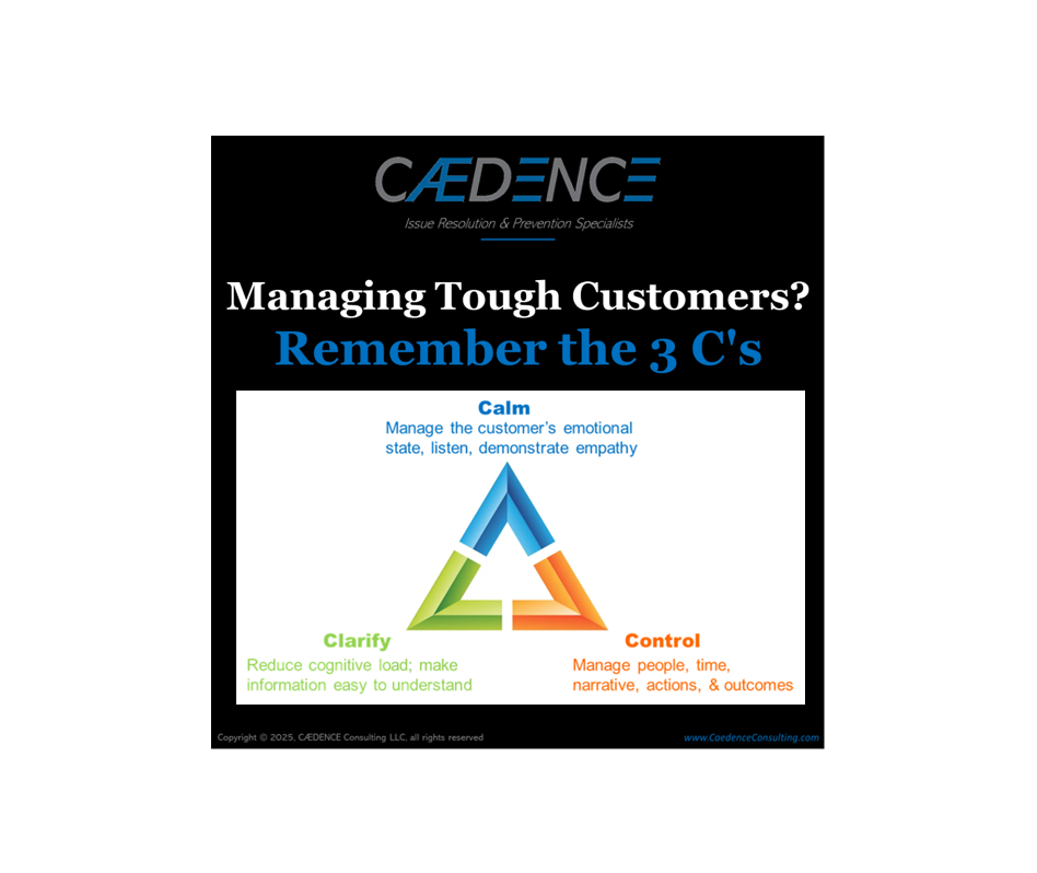 Image of 3Cs for customer management