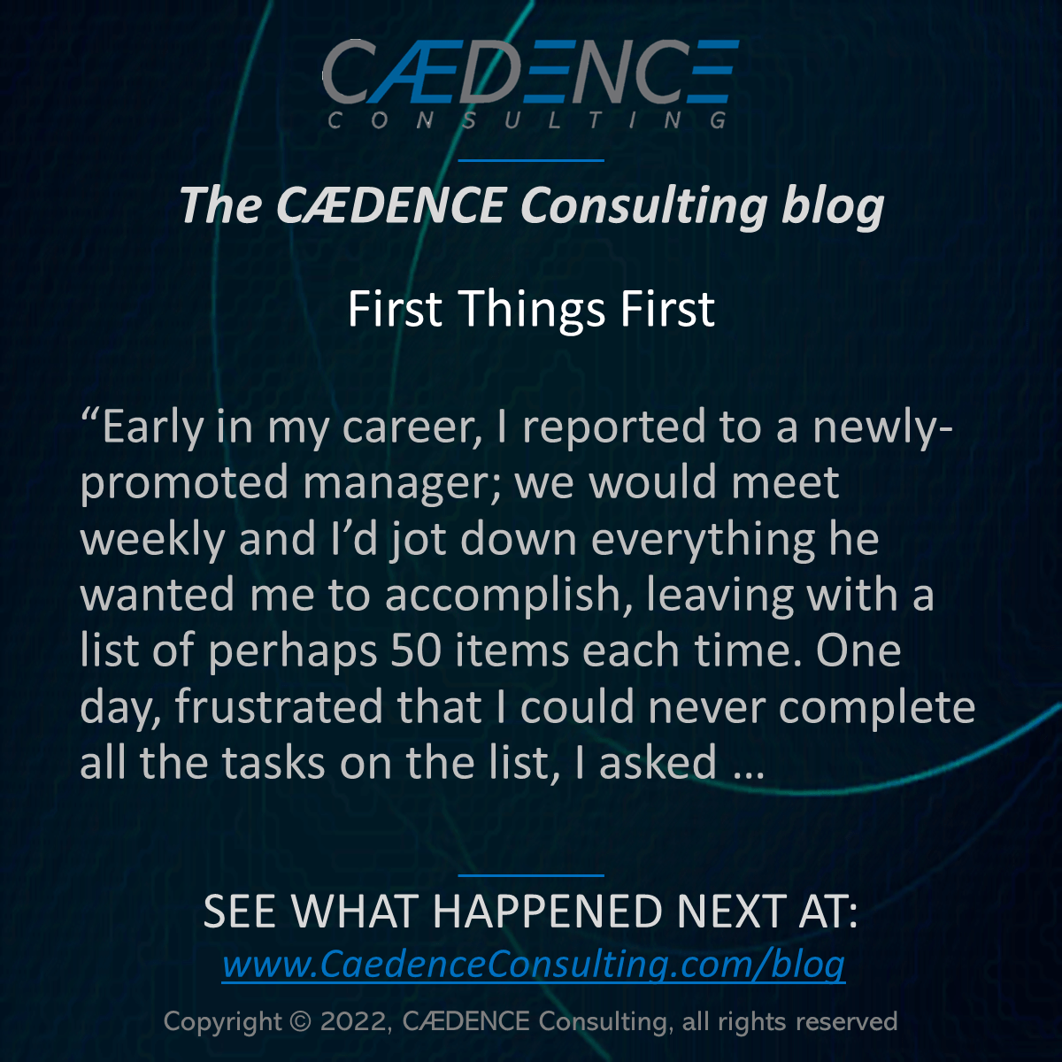 Managing your to-do list