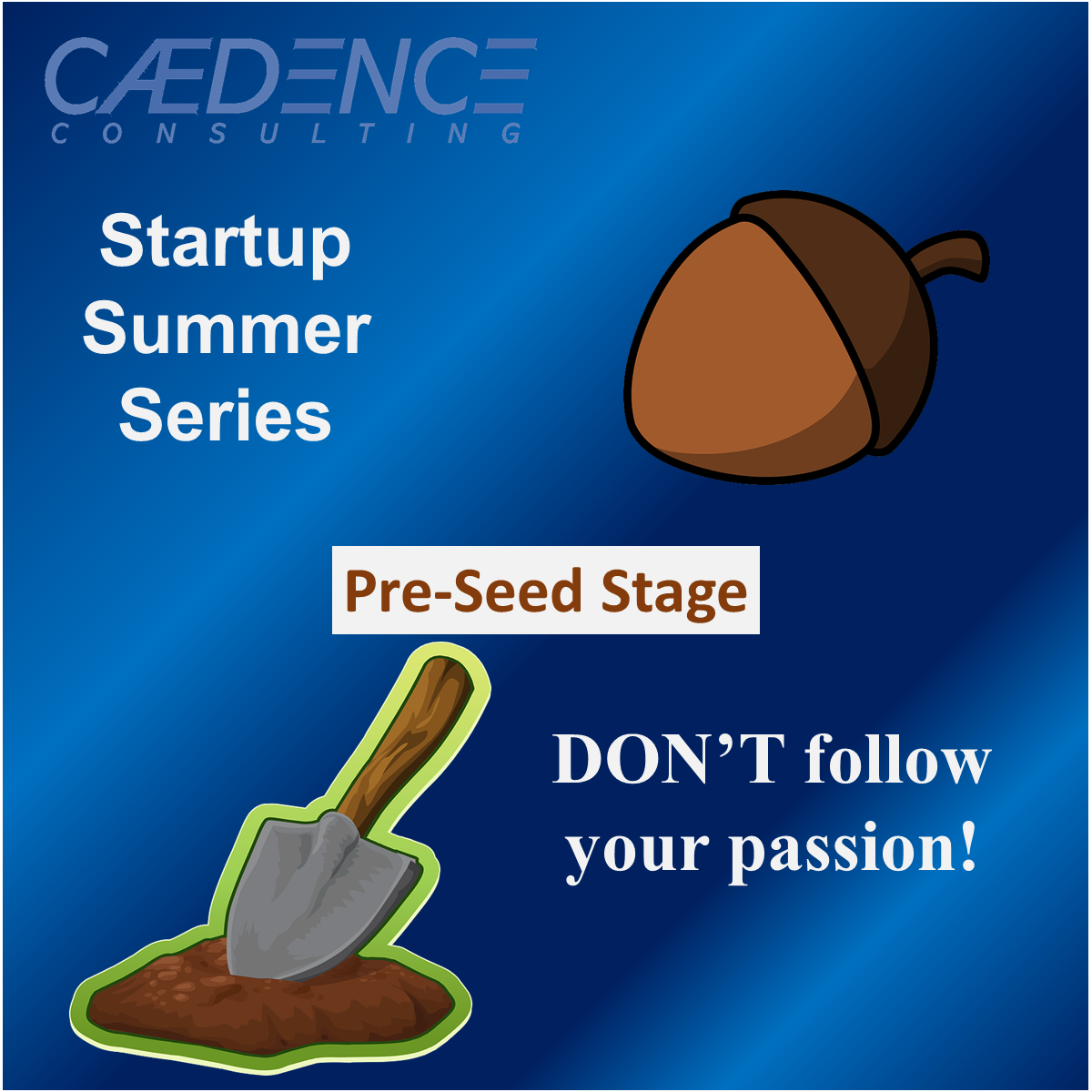 Start up series advice