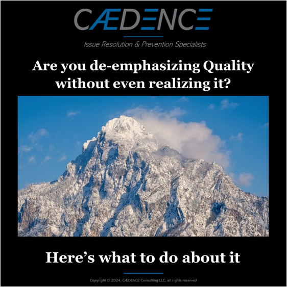 How to drive quality improvement