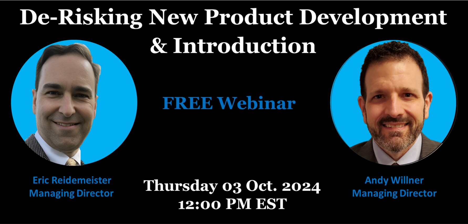 Risk management webinar image