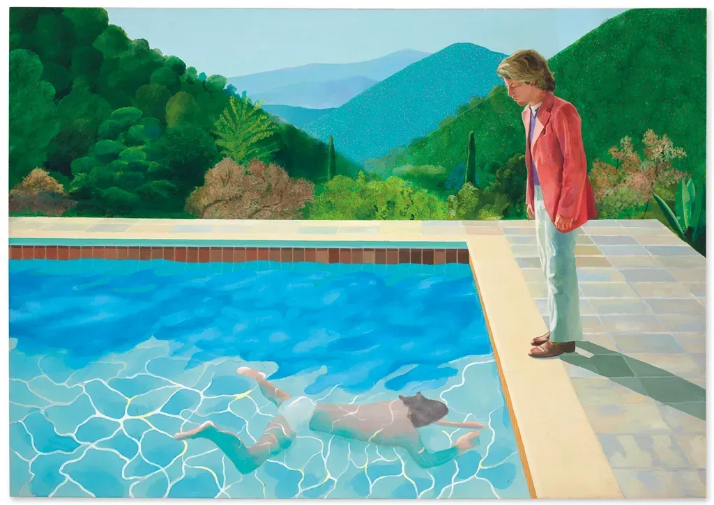 David Hockneys Pool ARtwork