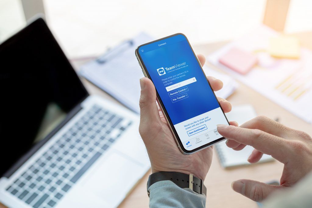 TeamViewer así puedes compartir la pantalla de Ipad o Iphone