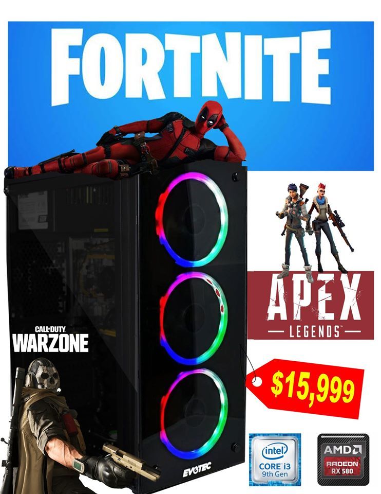 Venta de Computadora Gamer para Jugar Fornite Apex Warzone en Monterrey