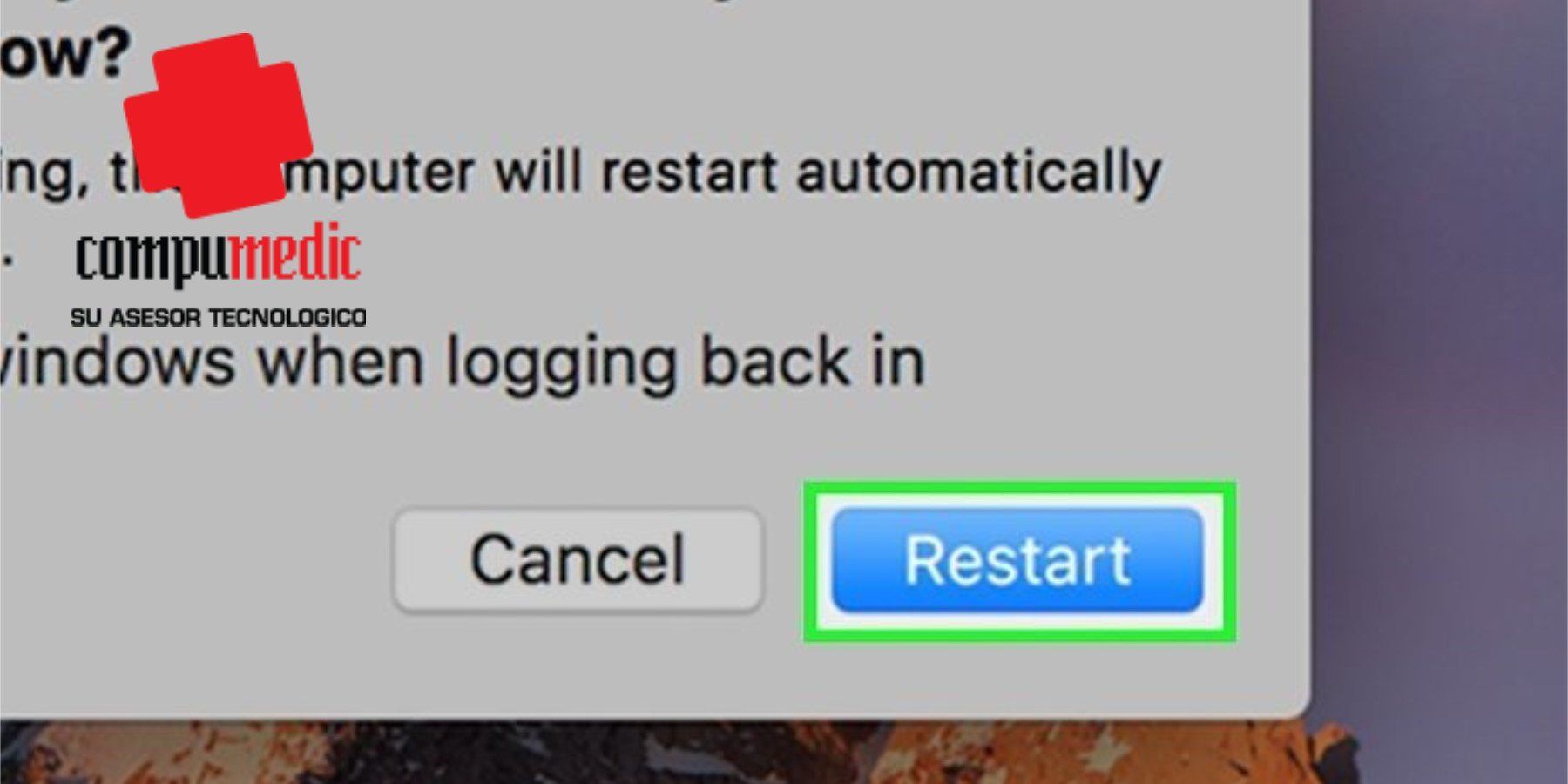 ¿Cómo se reinicia un Mac de forma correcta en 3 pasos?