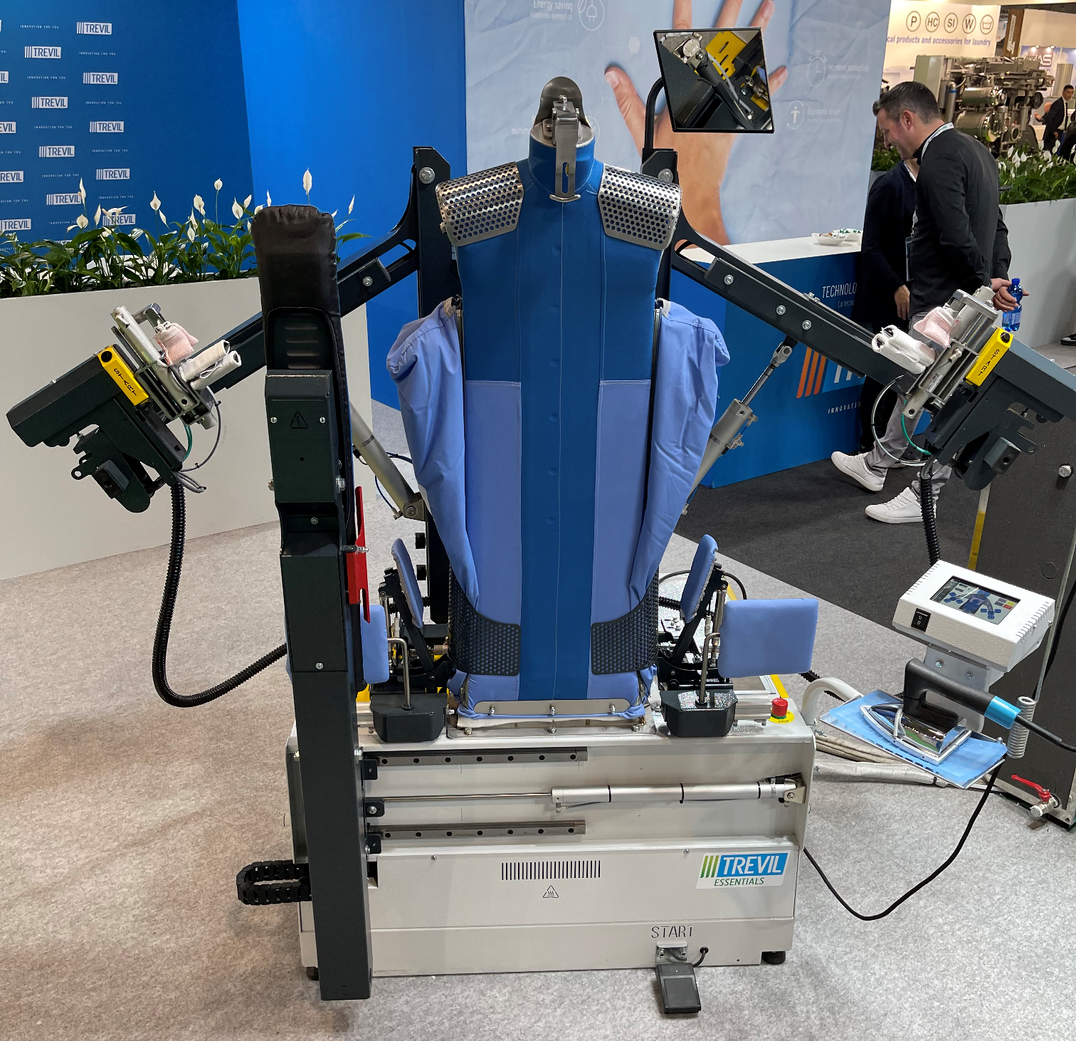 pallas finish systeme gmbh trevil expodetergo texcare messe