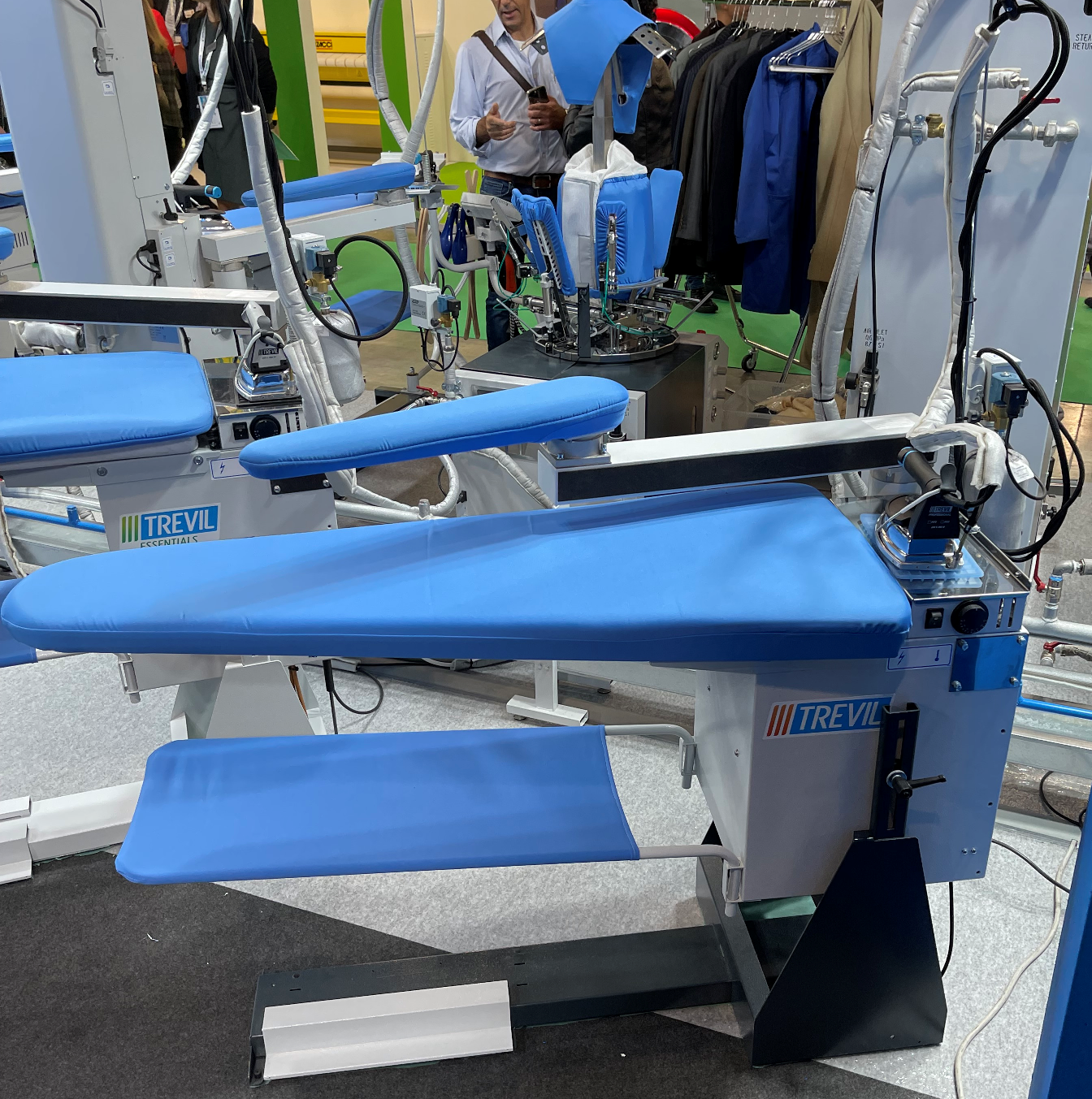 pallas finish systeme gmbh trevil expodetergo texcare messe