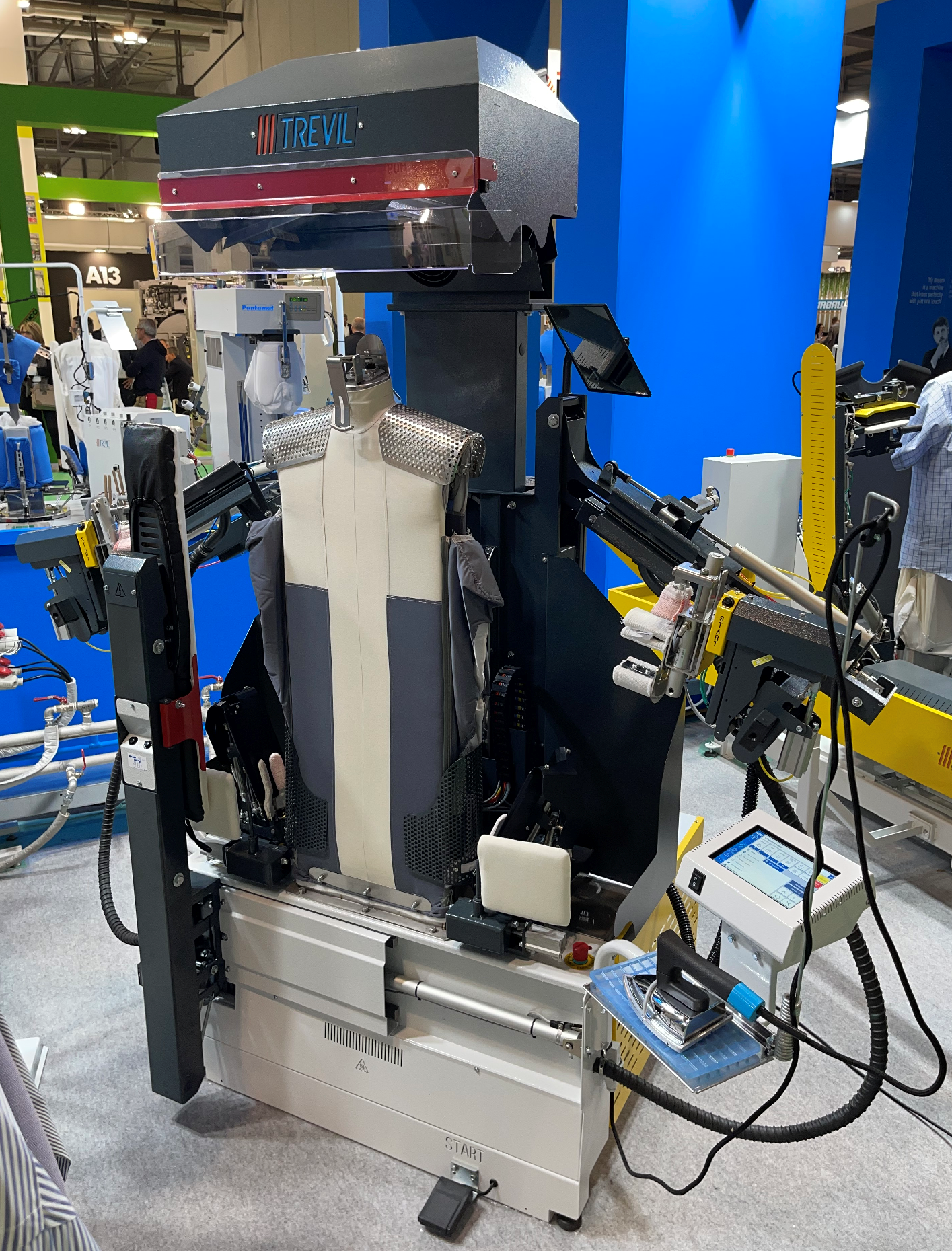 pallas finish systeme gmbh trevil expodetergo texcare messe