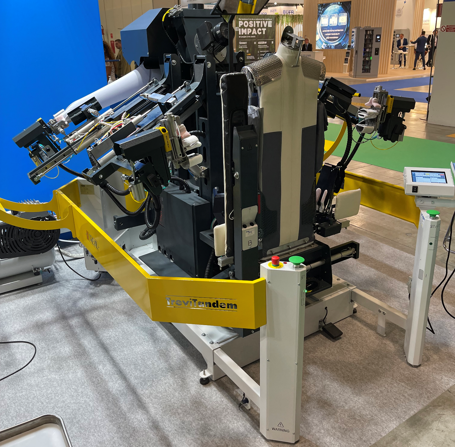 pallas finish systeme gmbh trevil expodetergo texcare messe