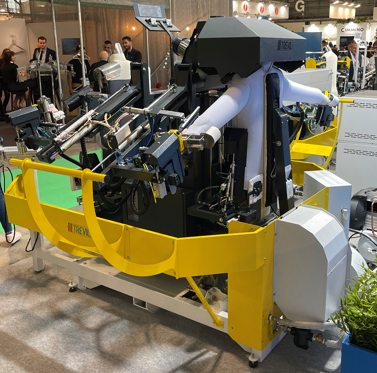 pallas finish systeme gmbh trevil expodetergo texcare messe