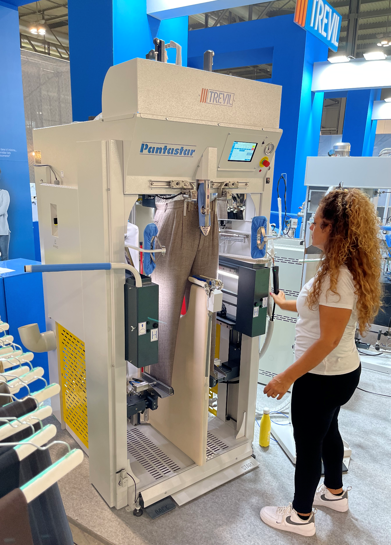 pallas finish systeme gmbh trevil expodetergo texcare messe