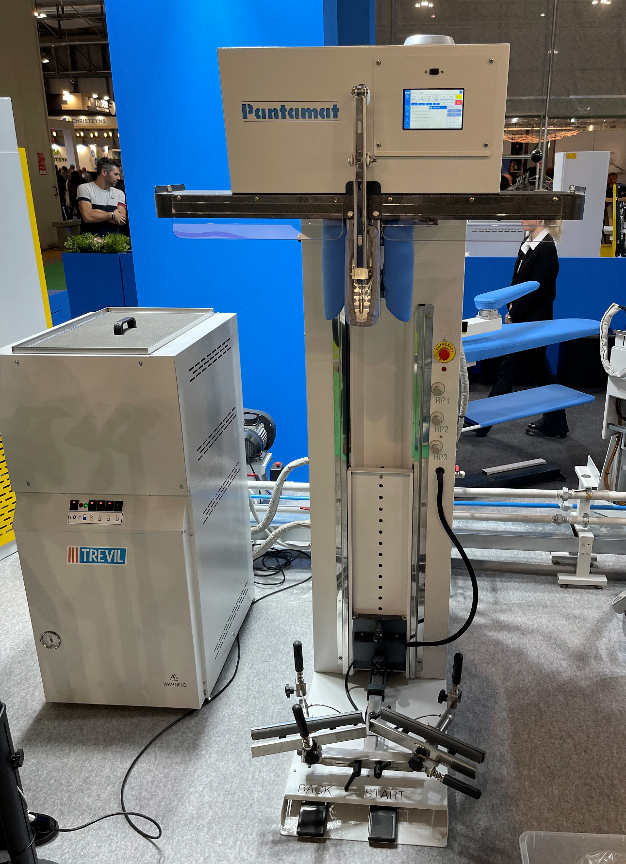 pallas finish systeme gmbh trevil expodetergo texcare messe