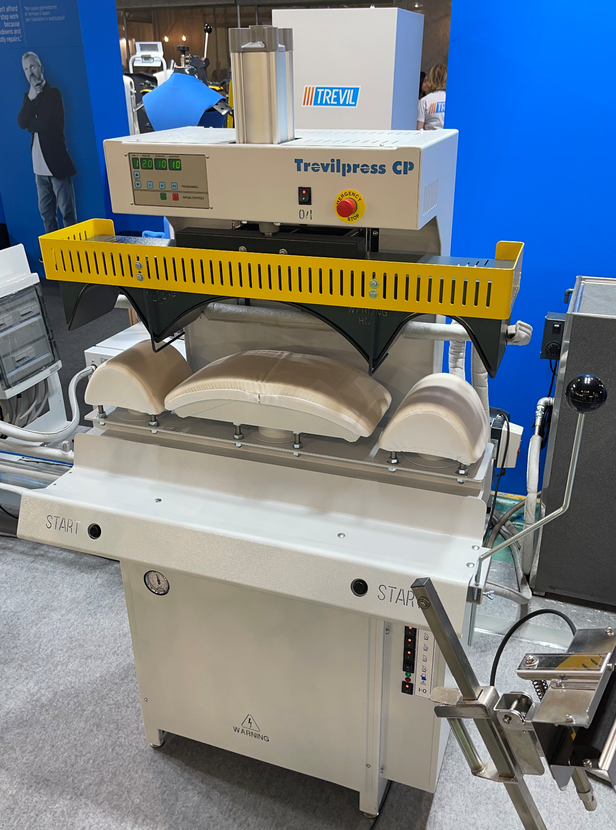 pallas finish systeme gmbh trevil expodetergo texcare messe