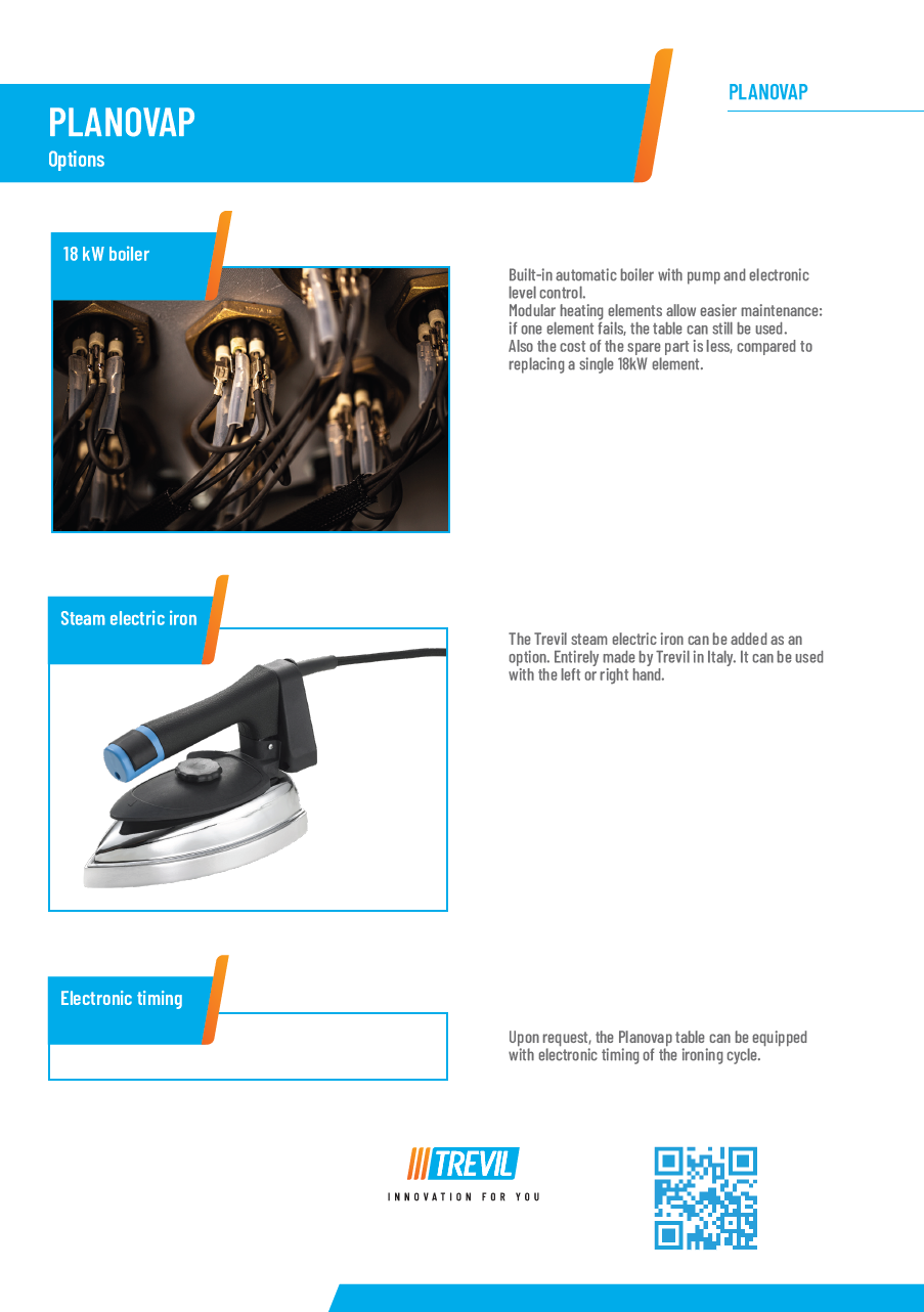 Der neue PALLAS TREVIL Bügeltisch Vulkana, Mit Absaugung auf der Bügelfläche, Mit Gebläse auf der Bügelfläche, Mit Unterdampf auf der Bügelfläche, Mit Höhenverstellung der Bügelfläche, Mit elektrisch beheizter Bügelfläche, Mit Kleiderauffangtuch, Mit Fußpedalsteuerung, Optional mit Dampferzeuger und mit Bügeleisen, Optional mit Schwenkarm und Ärmelform, Optional mit Beleuchtung u. v. m.