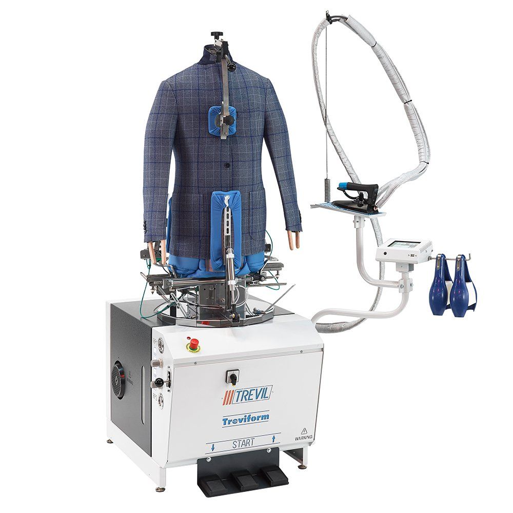 treviform, pallas, trevil, malavasi, hemdenfinisher, kittelfinisher, hosenautomaten, garderobenformer, bügelpuppen, universalfinisher, hemdenpressen, hosentopper, bügelkabinen, bügelpressen, wäschereipressen, kragen-manschetten-pressen, kleindampferzeuger, dampferzeuger, bügeleisen, bügeltische, bügeltische mit absaugung, bügeltische mit gebläse, bügeltische mit unterdampf, elektrobügeleisen, elektro-dampf-bügeleisen, detachiertische, detachierkabinen, ozonkammern, ozonkabinen, ozongeneratoren, ozon, desinfizieren, gardinenbügelpressen, absaugturbinen, spezialmaschinen, reinigungsmaschinen, textilreinigungsmaschinen, kwl, per, waschmaschinen, trockner, mangeln, kompressoren, hygiene, waschen, trocknen, bügeln, finishen, textilreinigung, textilpflege, wäscherei, textilpflegetechnik, wasch- und bügeltechnik, zubehör, existenzgründung