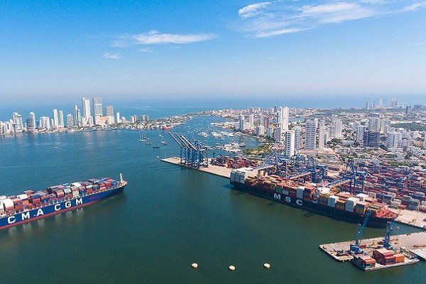 Puerto de Cartagena, enviar contenedores maritimos, transporte desde España