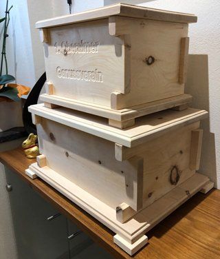 Brotdose aus Zirbenholz verhindert Schimmelbildung vom Brot