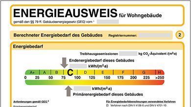 Energieausweis Wohngebäude