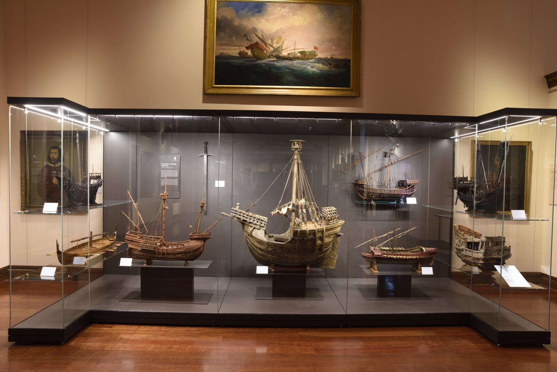 General views of the Naval Museum of Madrid, Spain Photo: Courtesy of the Naval Museum in Madrid
