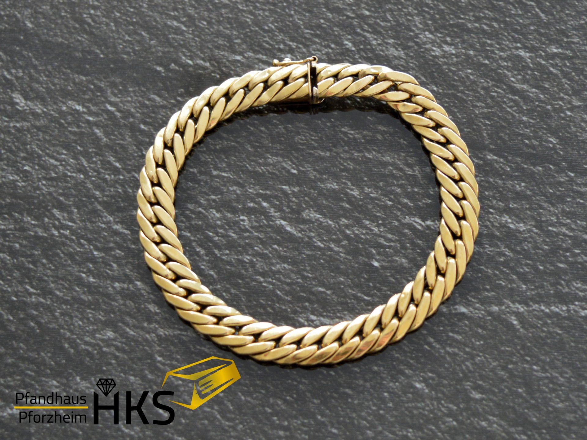 Armband Gold 750/- 19,5 cm, 17,18 g, Unisex