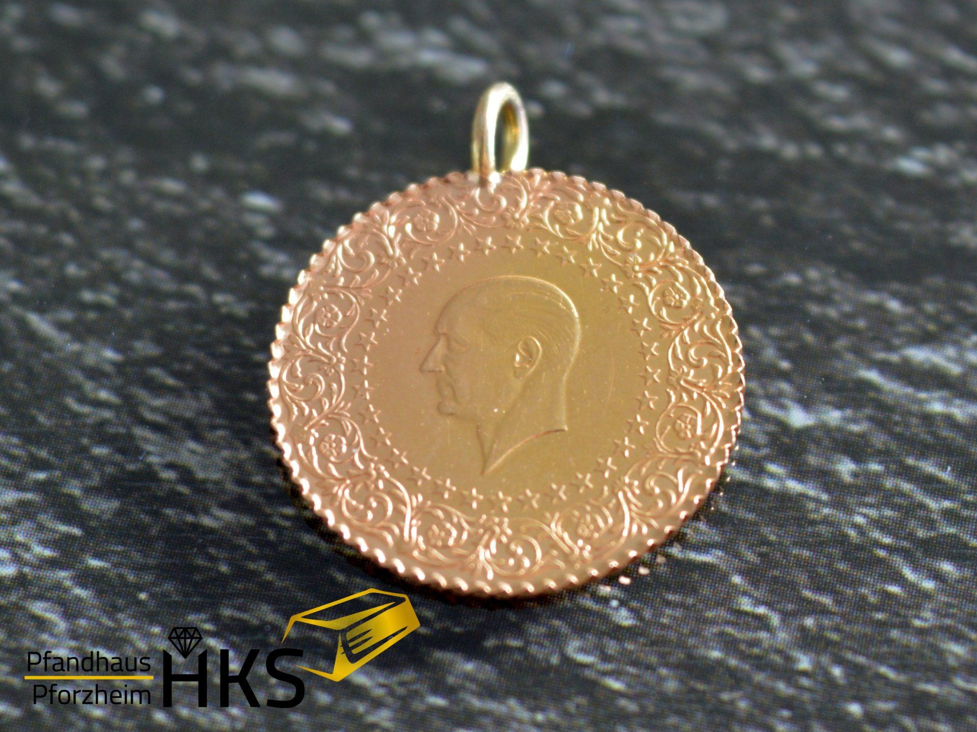 25 Kurush Goldmünze