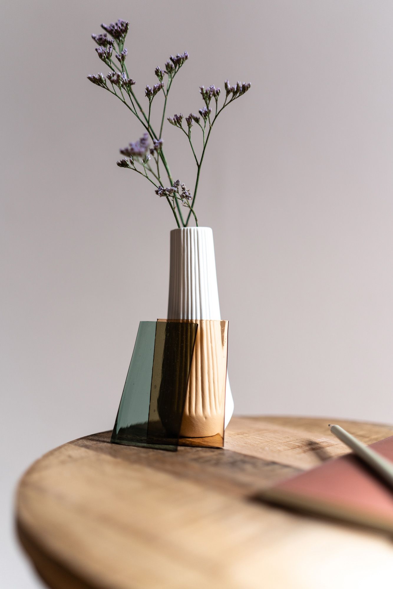 Individuelles Design - farbiges Glas