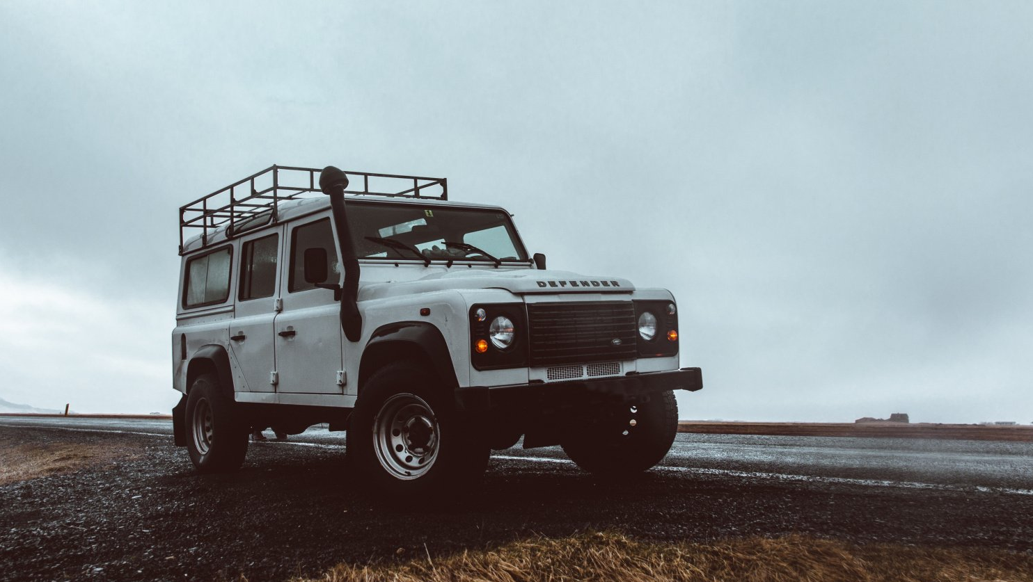 Defender im Gelände