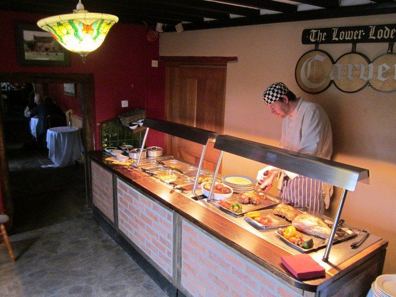 Riverside traditional pub Sunday Carvery near Tewkesbury, Gloucestershire