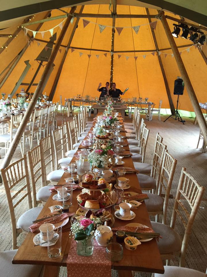 Riverside wedding and event catering near Tewkesbury, Gloucestershire