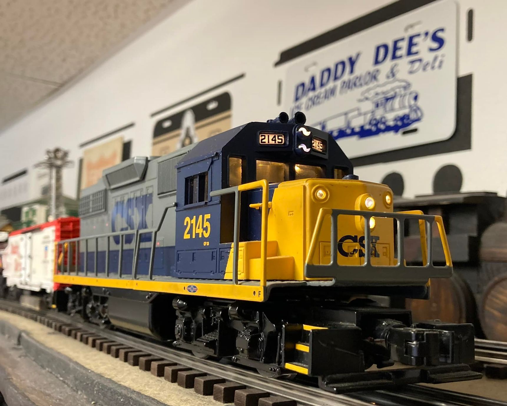 All Aboard Daddy Dee's Daddy Dee's Model Train