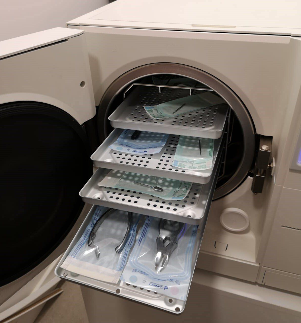 Autoclave esterilización material