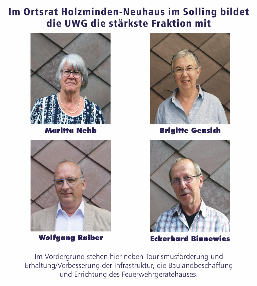 UWG Ortsrat Neuhaus im Solling