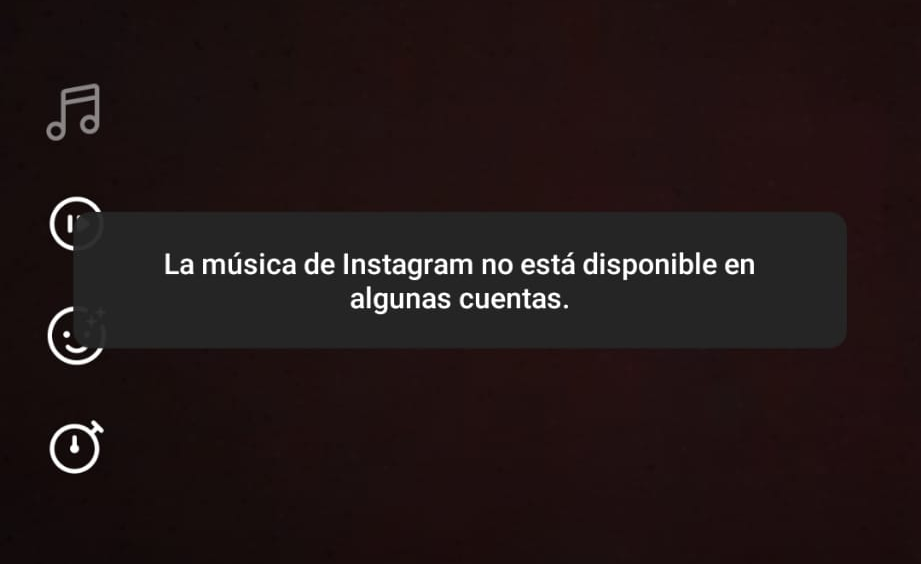 Música en Instagram