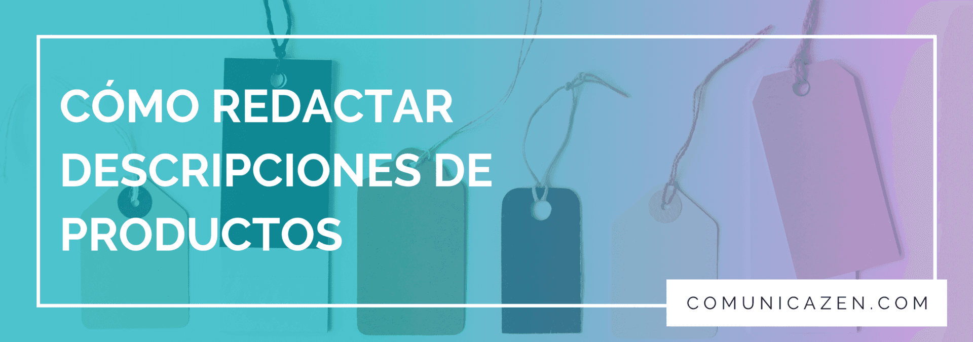 Redactar descripciones de productos