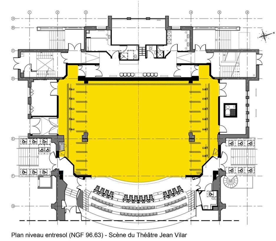 plan du théâtre
