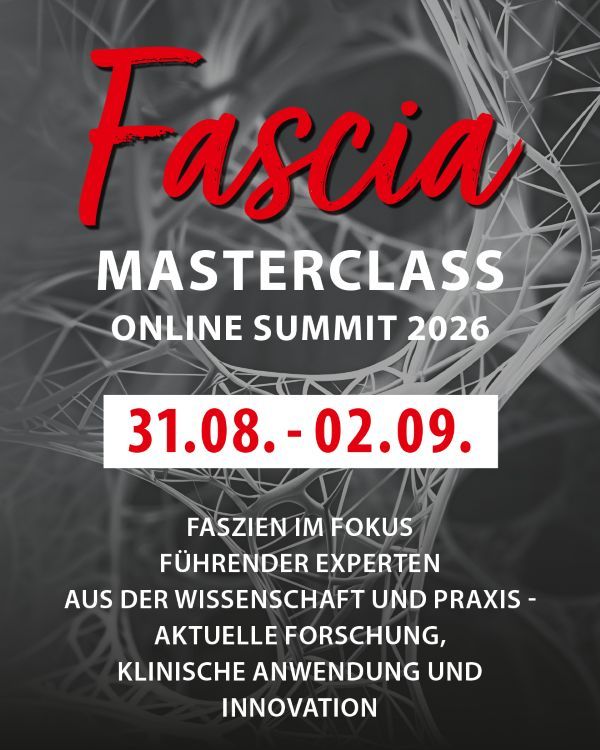 Werbung für Fascia Masterclass