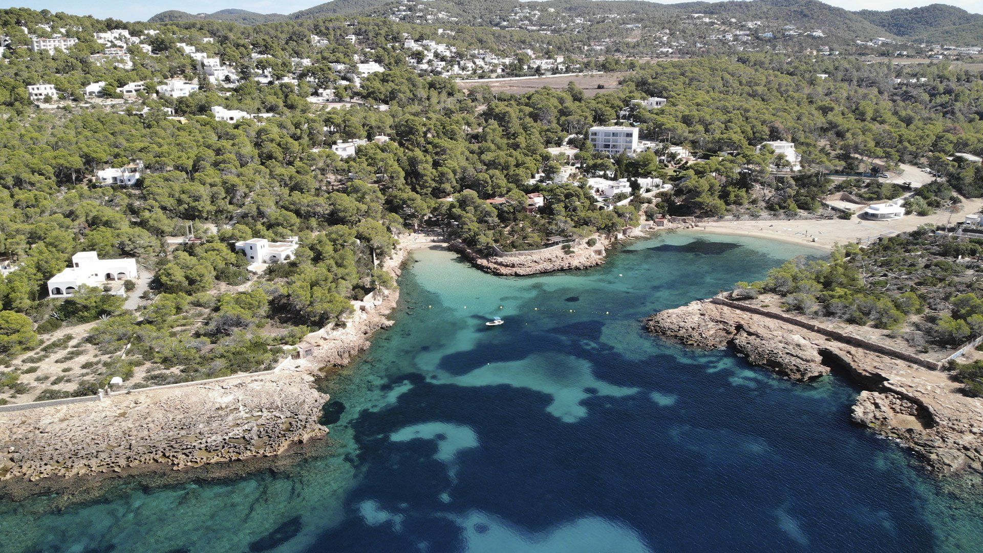 Cala Gracio on Boat