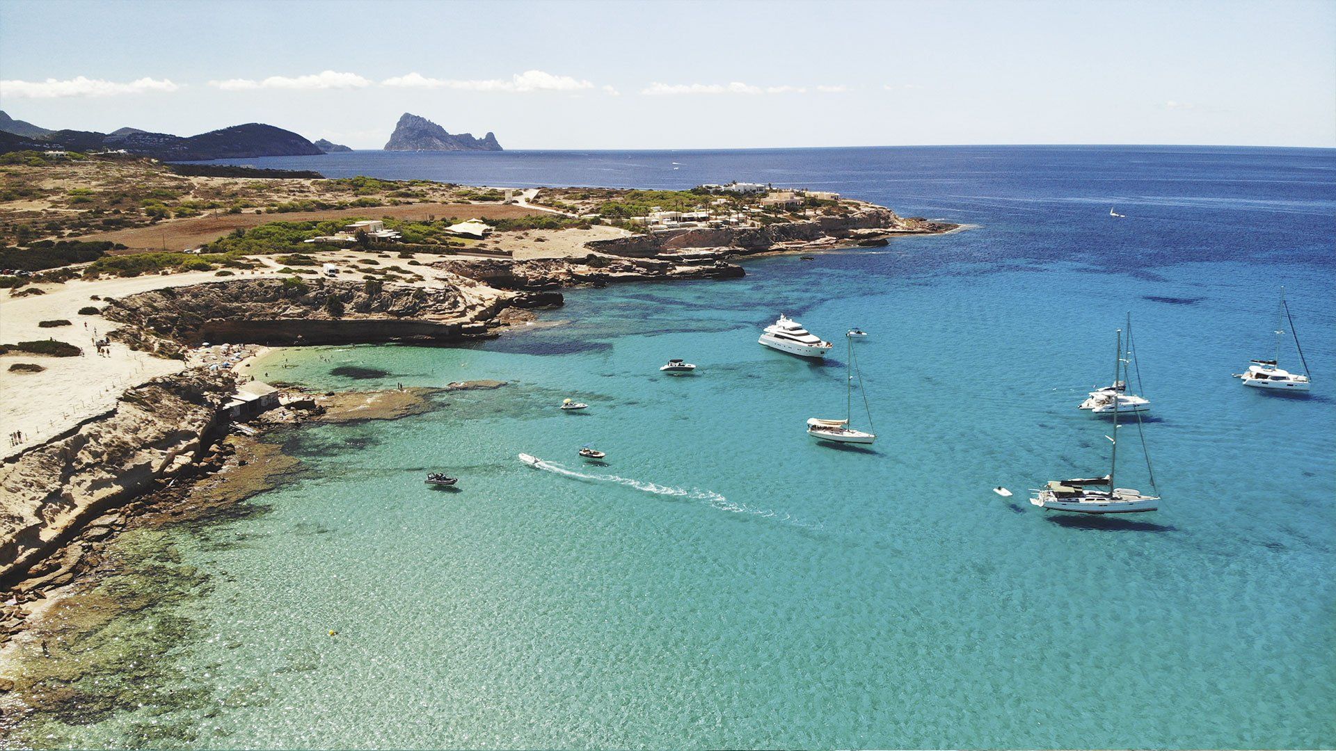 Cala Comte No LIcense Boats