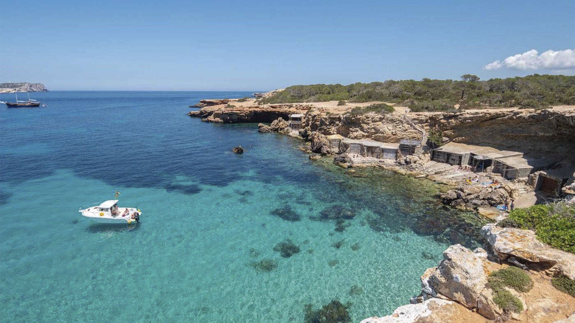 Cala Comte Bootsvermietung San Antonio