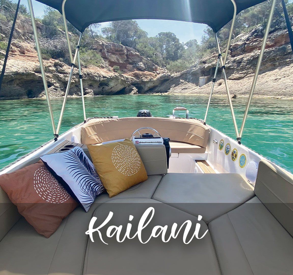 Barcos sin licencia - Alquiler Barco Ibiza Daydreamboatsibiza